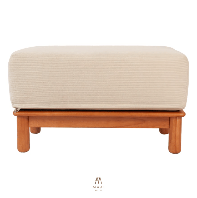 สตูล MAAI DESIGN รุ่น KANAKO STOOL สีครีม_0